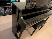 Load image into Gallery viewer, Yamaha Clavinova CLP-835 Digital Piano Polished Ebony + stool stock nr 26132
