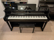Load image into Gallery viewer, Yamaha Clavinova CLP-835 Digital Piano Polished Ebony + stool stock nr 26132
