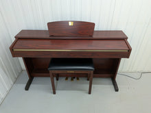 Load image into Gallery viewer, Yamaha Clavinova CLP-320 Digital Piano and stool in mahogany, stock no 26131
