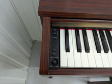Load image into Gallery viewer, Yamaha Clavinova CLP-320 Digital Piano and stool in mahogany, stock no 26131
