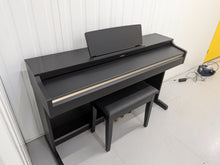 Load image into Gallery viewer, Yamaha Arius YDP-162 Digital Piano and stool in satin black, clavinova keyboard stock #26141
