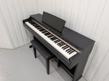 Load image into Gallery viewer, Yamaha Arius YDP-162 Digital Piano and stool in satin black, clavinova keyboard stock #26141
