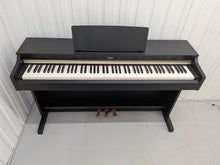 Load image into Gallery viewer, Yamaha Arius YDP-162 Digital Piano and stool in satin black, clavinova keyboard stock #26141
