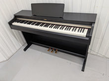 Load image into Gallery viewer, Yamaha Arius YDP-162 Digital Piano and stool in satin black, clavinova keyboard stock #26141
