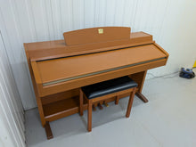 Load image into Gallery viewer, Yamaha Clavinova CLP-230C Digital Piano in cherry + matching stool stock #26145
