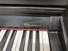 Load image into Gallery viewer, Roland HP-2e digital piano in dark rosewood finish stock number 26140
