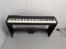 Load image into Gallery viewer, Yamaha P-85 88 Key Weighted Keys Portable piano + stand + 3 pedals stock #F007
