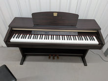 Load image into Gallery viewer, Yamaha Clavinova CLP-120 Digital Piano and stool in dark rosewood stock #26154
