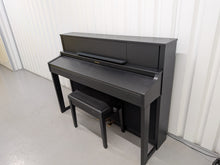 Load image into Gallery viewer, Roland LX-7 Luxury Digital Piano and stool in satin black finish Stock nr 26153
