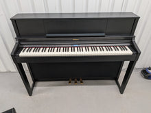 Load image into Gallery viewer, Roland LX-7 Luxury Digital Piano and stool in satin black finish Stock nr 26153
