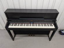 Load image into Gallery viewer, Roland LX-7 Luxury Digital Piano and stool in satin black finish Stock nr 26153
