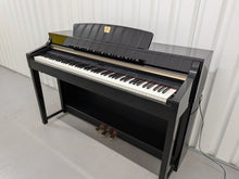 Load image into Gallery viewer, YAMAHA CLAVINOVA CLP-370PE DIGITAL PIANO IN GLOSSY BLACK stock nr 26159
