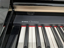 Load image into Gallery viewer, YAMAHA CLAVINOVA CLP-370PE DIGITAL PIANO + STOOL IN GLOSSY BLACK stock nr 26158
