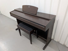 Load image into Gallery viewer, Yamaha Arius YDP-140 digital piano and stool dark rosewood finish stock # 26164
