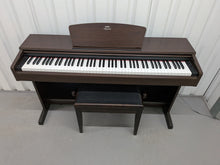 Load image into Gallery viewer, Yamaha Arius YDP-140 digital piano and stool dark rosewood finish stock # 26164
