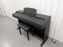 Load image into Gallery viewer, Roland RP501R digital piano and stool in satin black finish stock number 26163
