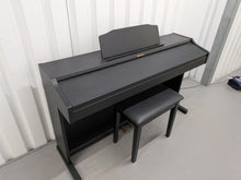 Load image into Gallery viewer, Roland RP501R digital piano and stool in satin black finish stock number 26163
