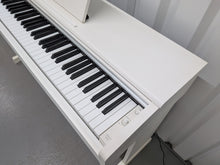 Load image into Gallery viewer, Yamaha Arius YDP-144 digital piano in satin white finish stock #26168
