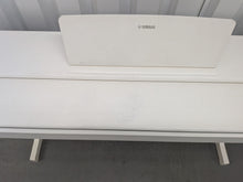 Load image into Gallery viewer, Yamaha Arius YDP-144 digital piano in satin white finish stock #26168
