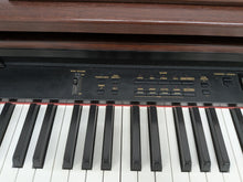 Load image into Gallery viewer, TECHNICS SX-PX665 DIGITAL PIANO IN MAHOGANY + matching stool  stock number 26172
