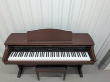 Load image into Gallery viewer, TECHNICS SX-PX665 DIGITAL PIANO IN MAHOGANY + matching stool  stock number 26172
