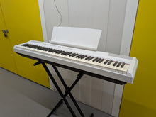 Load image into Gallery viewer, Yamaha P-105 digital portable piano in white + stand + pedal stock #26166
