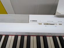Load image into Gallery viewer, Yamaha P-105 digital portable piano in white + stand + pedal stock #26166
