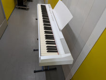 Load image into Gallery viewer, Yamaha P-105 digital portable piano in white + stand + pedal stock #26166
