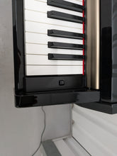 Load image into Gallery viewer, Yamaha Clavinova CLP-220PE Digital Piano in glossy black stock # 26176

