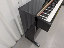 Load image into Gallery viewer, Yamaha Clavinova CLP-220PE Digital Piano in glossy black stock # 26176

