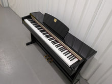 Load image into Gallery viewer, Yamaha Clavinova CLP-220PE Digital Piano in glossy black stock # 26176
