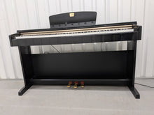 Load image into Gallery viewer, Yamaha Clavinova CLP-220PE Digital Piano in glossy black stock # 26176
