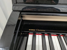 Load image into Gallery viewer, Yamaha Clavinova CLP-230PE piano +stool polished ebony glossy black stock # 26171
