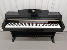 Load image into Gallery viewer, Yamaha Clavinova CLP-230PE piano +stool polished ebony glossy black stock # 26171

