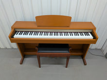 Load image into Gallery viewer, Yamaha Clavinova CLP-220 digital piano and stool in cherry wood finish stock number 26152
