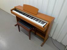 Load image into Gallery viewer, Yamaha Clavinova CLP-220 digital piano and stool in cherry wood finish stock number 26152
