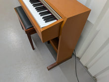Load image into Gallery viewer, Yamaha Clavinova CLP-220 digital piano and stool in cherry wood finish stock number 26152
