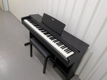 Load image into Gallery viewer, Yamaha Arius YDP-143 Digital Piano and stool in satin black finish stock #26180
