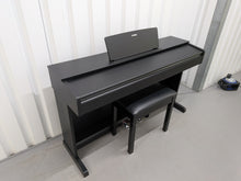 Load image into Gallery viewer, Yamaha Arius YDP-143 Digital Piano and stool in satin black finish stock #26183
