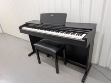 Load image into Gallery viewer, Yamaha Arius YDP-143 Digital Piano and stool in satin black finish stock #26183
