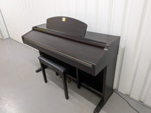 Load image into Gallery viewer, Yamaha Clavinova CLP-930 Digital Piano and stool in dark rosewood finish stock #26184
