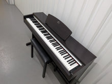 Load image into Gallery viewer, Yamaha Arius YDP-141 digital piano and stool in dark rosewood finish stock #26182
