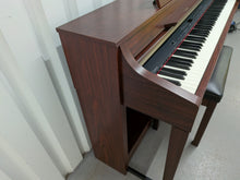 Load image into Gallery viewer, YAMAHA CLAVINOVA CLP-370M DIGITAL PIANO + STOOL IN MAHOGANY stock nr 26181
