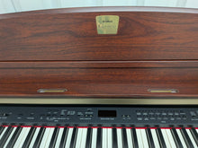 Load image into Gallery viewer, YAMAHA CLAVINOVA CLP-370M DIGITAL PIANO + STOOL IN MAHOGANY stock nr 26181
