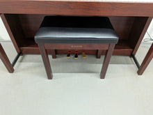 Load image into Gallery viewer, YAMAHA CLAVINOVA CLP-370M DIGITAL PIANO + STOOL IN MAHOGANY stock nr 26181
