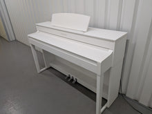 Load image into Gallery viewer, Yamaha Clavinova CLP-575 CLP-575WH in satin white finish stock #26185
