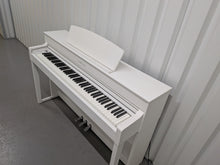 Load image into Gallery viewer, Yamaha Clavinova CLP-575 CLP-575WH in satin white finish stock #26185

