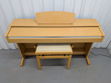 Load image into Gallery viewer, Yamaha Arius YDP-140 digital piano and stool cherry wood finish stock #F014
