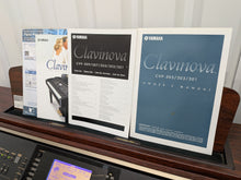 Load image into Gallery viewer, Yamaha Clavinova CVP-303 Digital Piano arranger in mahogany stock #26192
