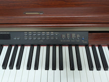 Load image into Gallery viewer, Yamaha Clavinova CLP-240 Digital Piano and stool mahogany finish stock nr 26189
